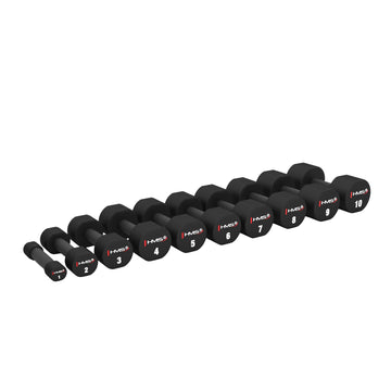 2 x 2 KG Polyurethane Dumbbells – Durable Fitness Weights
