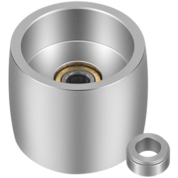 2x72 Belt Grinder Wheel Set, Aluminum 4 in Drive 0.75 Bore
