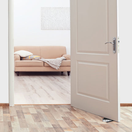 2x Rubber Door Stop Wedges
