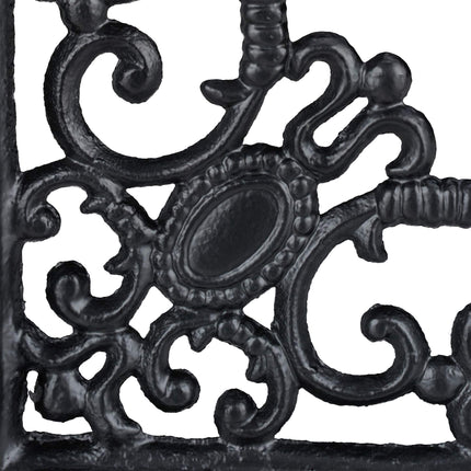 2x shelf bracket forged in cast iron