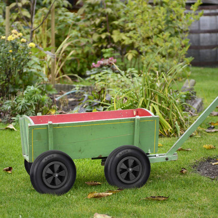 2x wheelbarrow wheels 3.50-6 in black