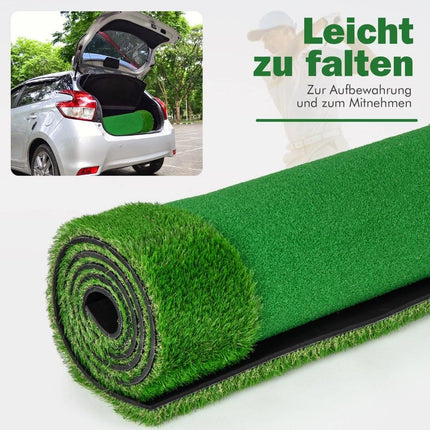 300 x 100 cm Golf Putting Mat Golf Mat with Artificial Turf Training Mat for Home Green