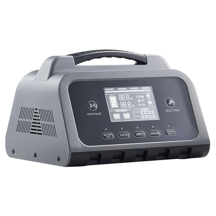 30A Smart Battery Charger 6V 12V 24V, LCD, LiFePO4, Lead-Acid