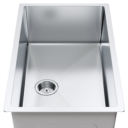 30 Inch 304 Stainless Steel Drop-In Single Bowl Sink