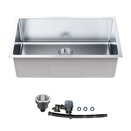 30 Inch 304 Stainless Steel Drop-In Single Bowl Sink