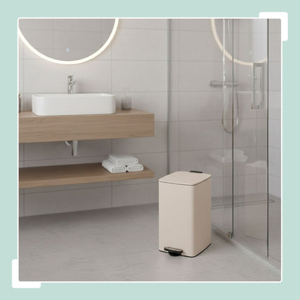 30L Kitchen Pedal Bin with Soft-Close Lid