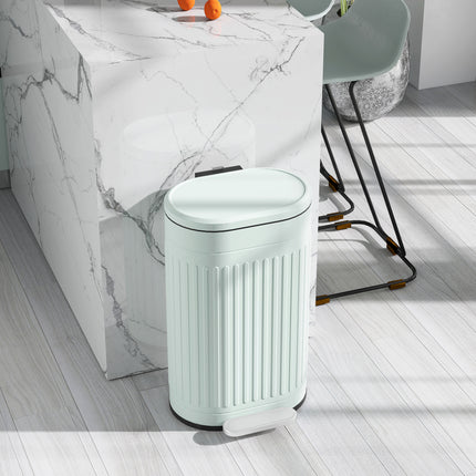 30L Metal Pedal Bin, Soft-Close, Removable Inner Bucket