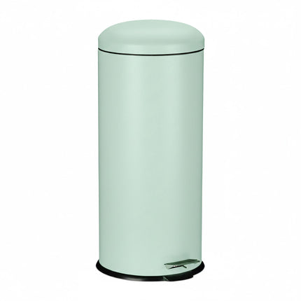 30L Metal & Plastic Pedal Kitchen Bin