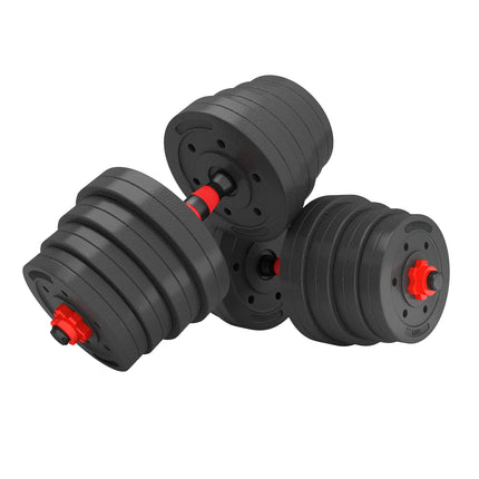 30 kg Adjustable Barbell and Dumbbell Set