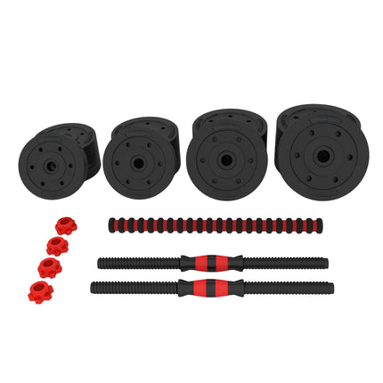 30 kg Adjustable Barbell and Dumbbell Set