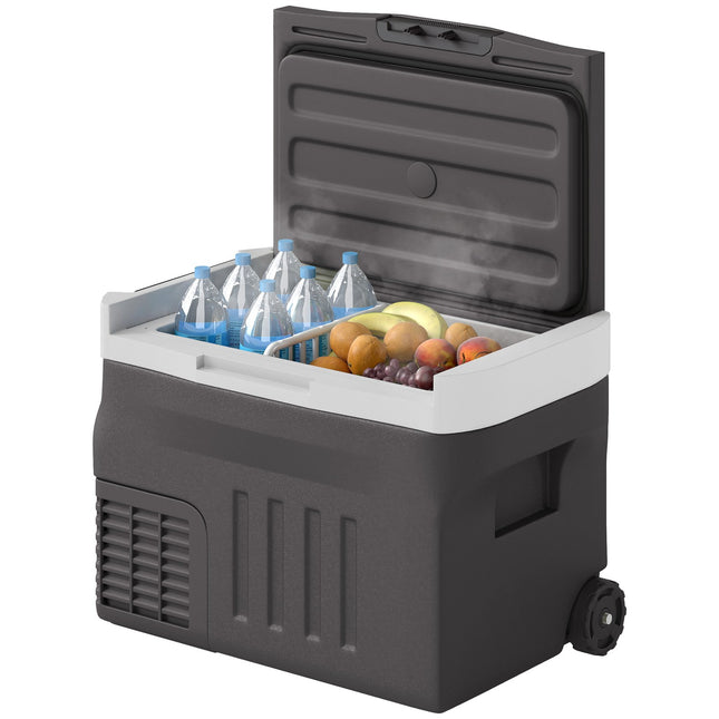 Electric cooler box, 30L, LED, ECO Mode, 12/230V, Black
