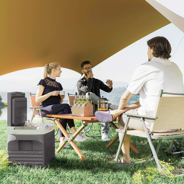 Electric cooler box, 30L, LED, ECO Mode, 12/230V, Black