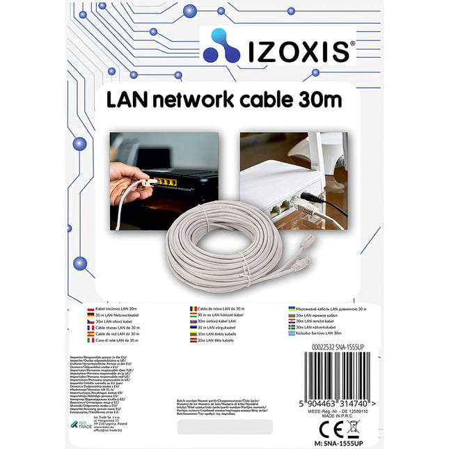 30m Izoxis 22532 LAN cable