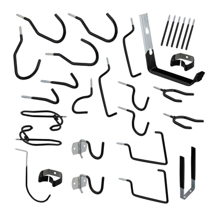30-piece set of wall hooks