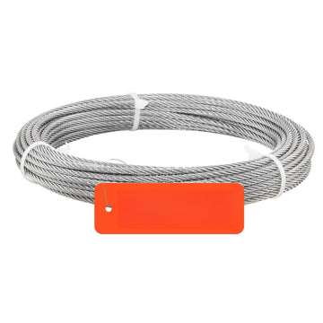 316 Stainless Steel Wire Rope Kit, 3.2 mm x 12.2 m