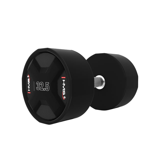 32.5 kg Polyurethane Dumbbell – Durable Fitness Equipment