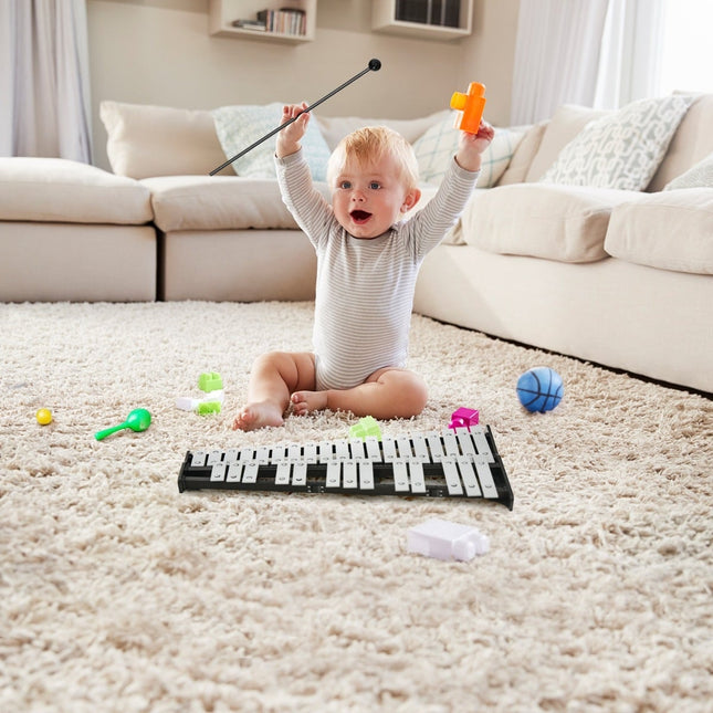 32-Note Xylophone Set with Adjustable Stand & Bag