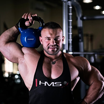 32 kg Cast Iron Kettlebell – Blue