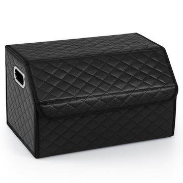 35L Foldable Car Trunk Organizer with Lid & Divider