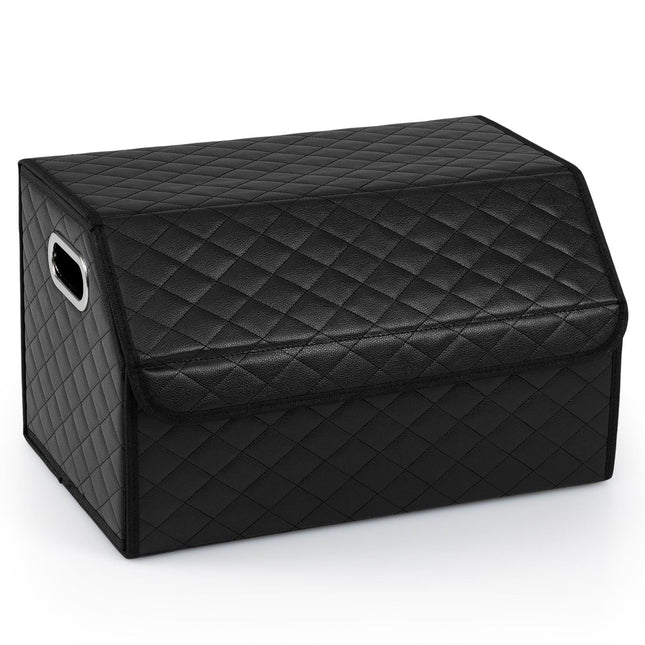 35L Foldable Car Trunk Organizer with Lid & Divider