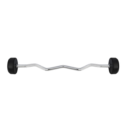 35 kg Rubber Coated Curl Bar
