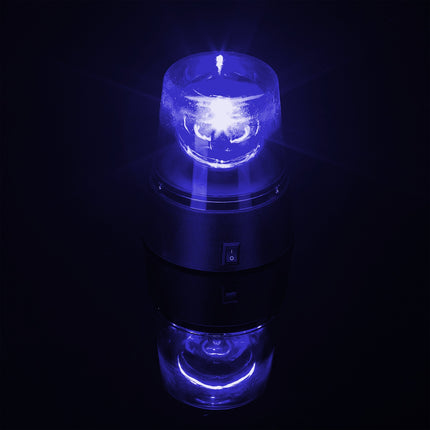 360° Rotating LED Party Lights – Red, Blue, Yellow