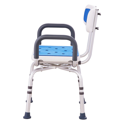 360 Swivel Shower Chair, Adjustable Height, 400 lb Capacity