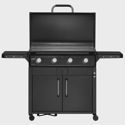 36-Inch Carbon Steel Griddle with 4 Burners, 16.4 kW Power