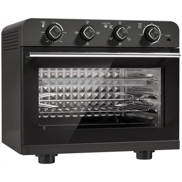 36L Air Fryer Oven with Rotisserie, 1800W, Black