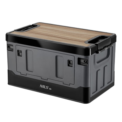 38L Grey Foldable Transport Box with Tabletop