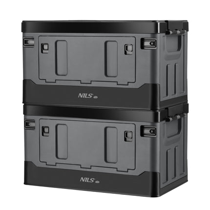 38L Grey Foldable Transport Box with Tabletop