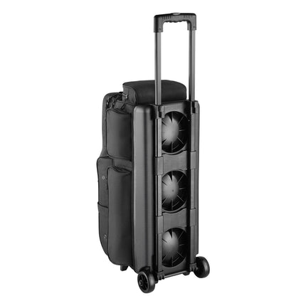3-Ball Roller Bowling Bag With Wheels, Shoe Compartment