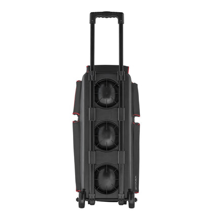 3-Ball Roller Bowling Bag With Wheels, Shoe Compartment Size 16