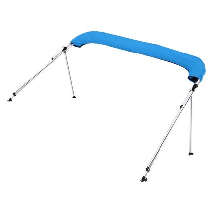 3-Bow Boat Bimini Top, 600D Polyester, Aluminum Frame