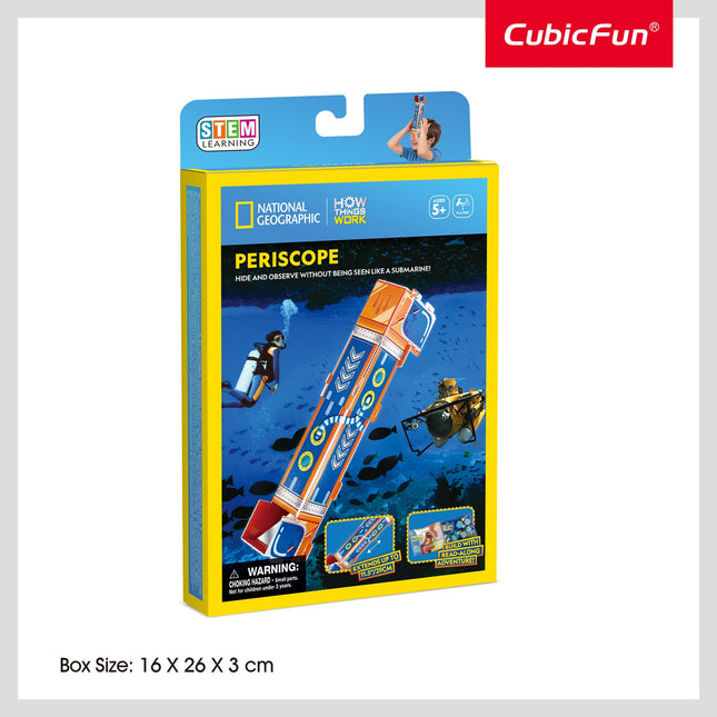 3D Periscope Puzzle, National Geographic, Fun for All Ages