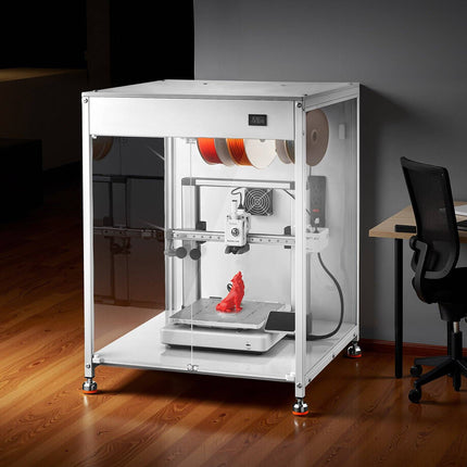 3D Printer Enclosure 23.6x23.6x31.5 in, Ventilated LED