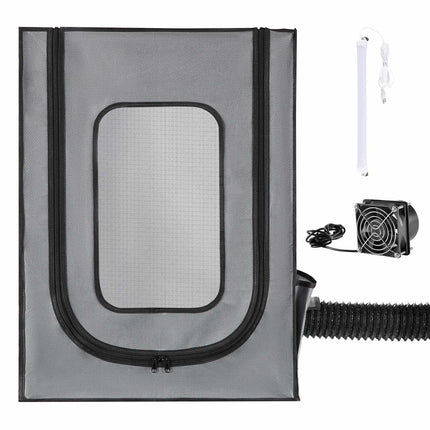 3D Printer Enclosure, Ventilated 600D Oxford, LED Light
