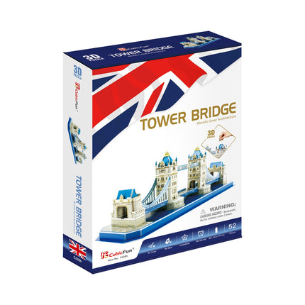 3D Puzzle Tower Bridge Model for Creative Building Fun