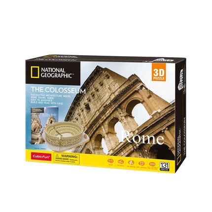 3D Puzzle of Colosseum, Educational Fun for All Ages
