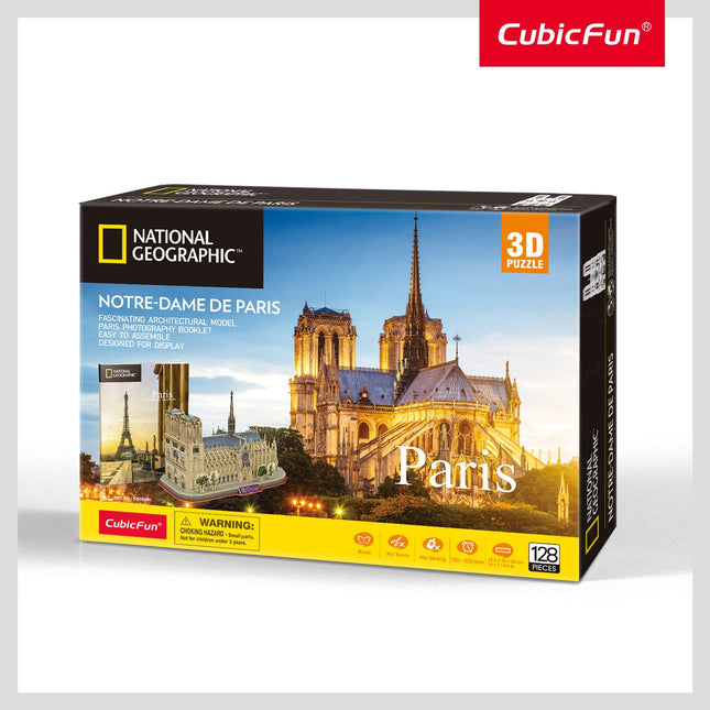 3D Puzzle of Notre Dame De Paris – Fun and Engaging Activity