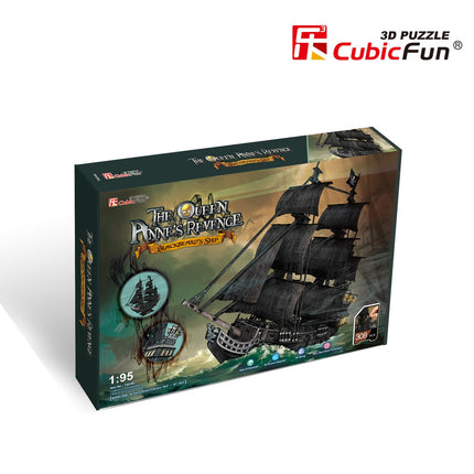 3D Puzzle of Queen Ann's Revenge Ship, Fun for All Ages