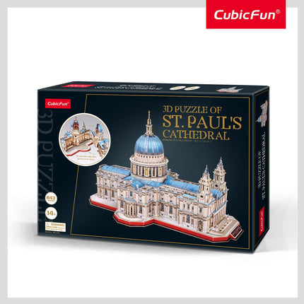 3D Puzzle of St. Paul's Cathedral, Fun and Engaging Activity