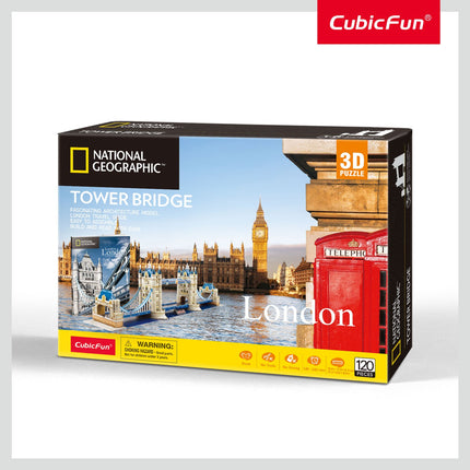 3D Puzzle of Tower Bridge – Fun and Engaging Activity