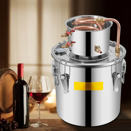 3 Gallon Alcohol Still Kit With Water Pump, Thermometer