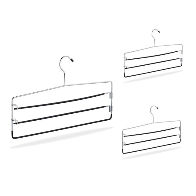 3 Hangers for Trousers and Skirts