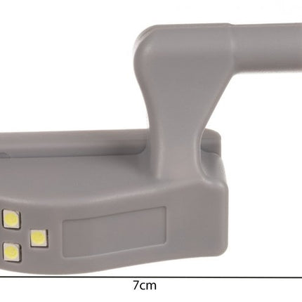 3 LED lamp for a hinged cabinet