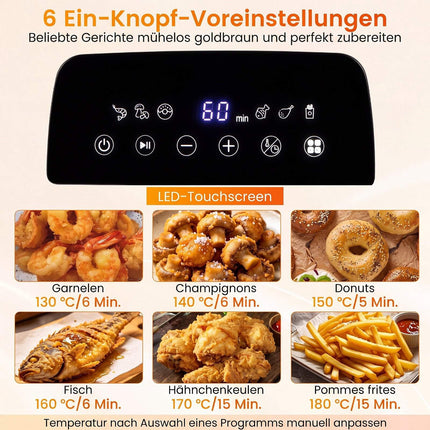 3L Stainless Steel Electric Deep Fryer, 2000W, Timer