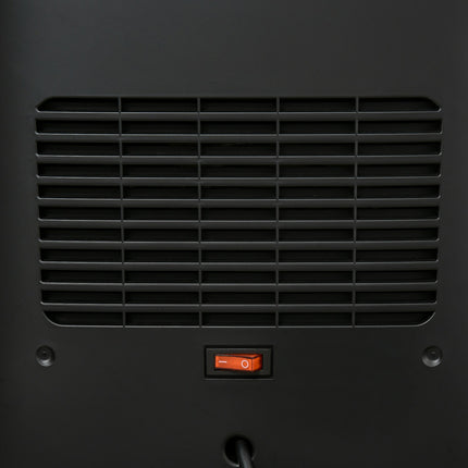Ceramic fan heater, 2000W, LED Flames & Timer Remote