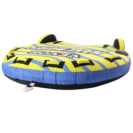 3-Person Towable Tube with Fins, Nylon Cover, 510 lb