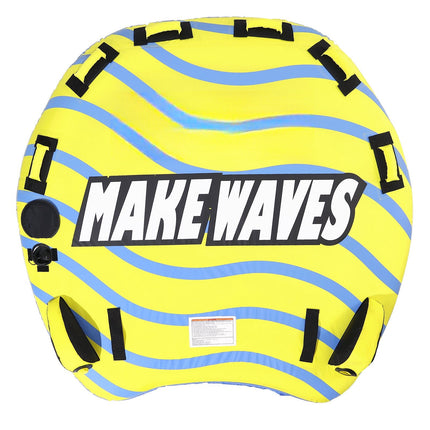 3-Person Towable Tube with Fins, Nylon Cover, 510 lb